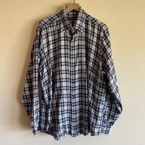 Peter Millar Collection Plaid Button Up
